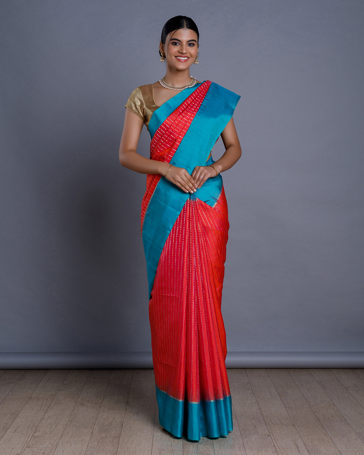 Pink Handloom Soft Silk Saree