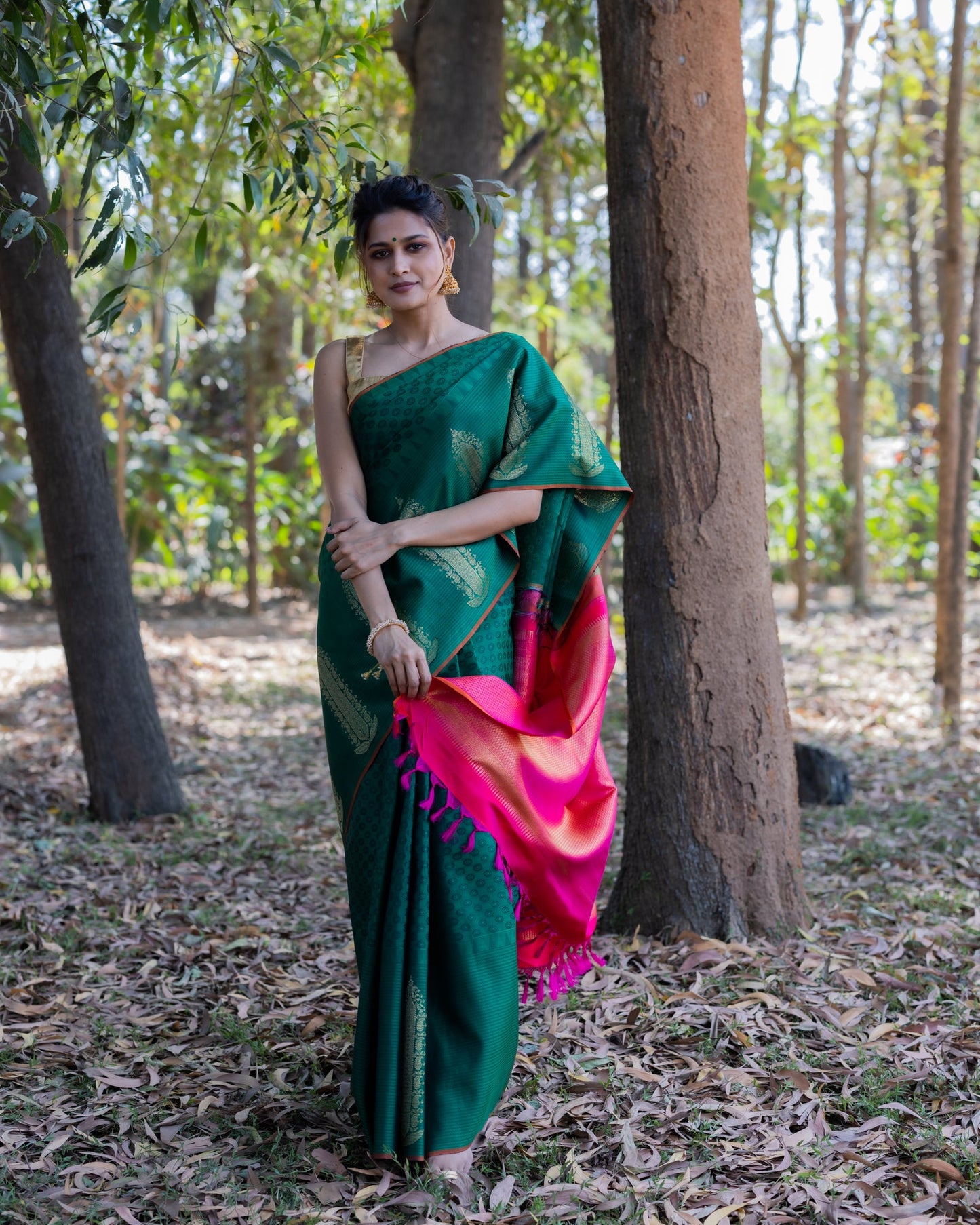 Green Kanchivaram Silk Saree