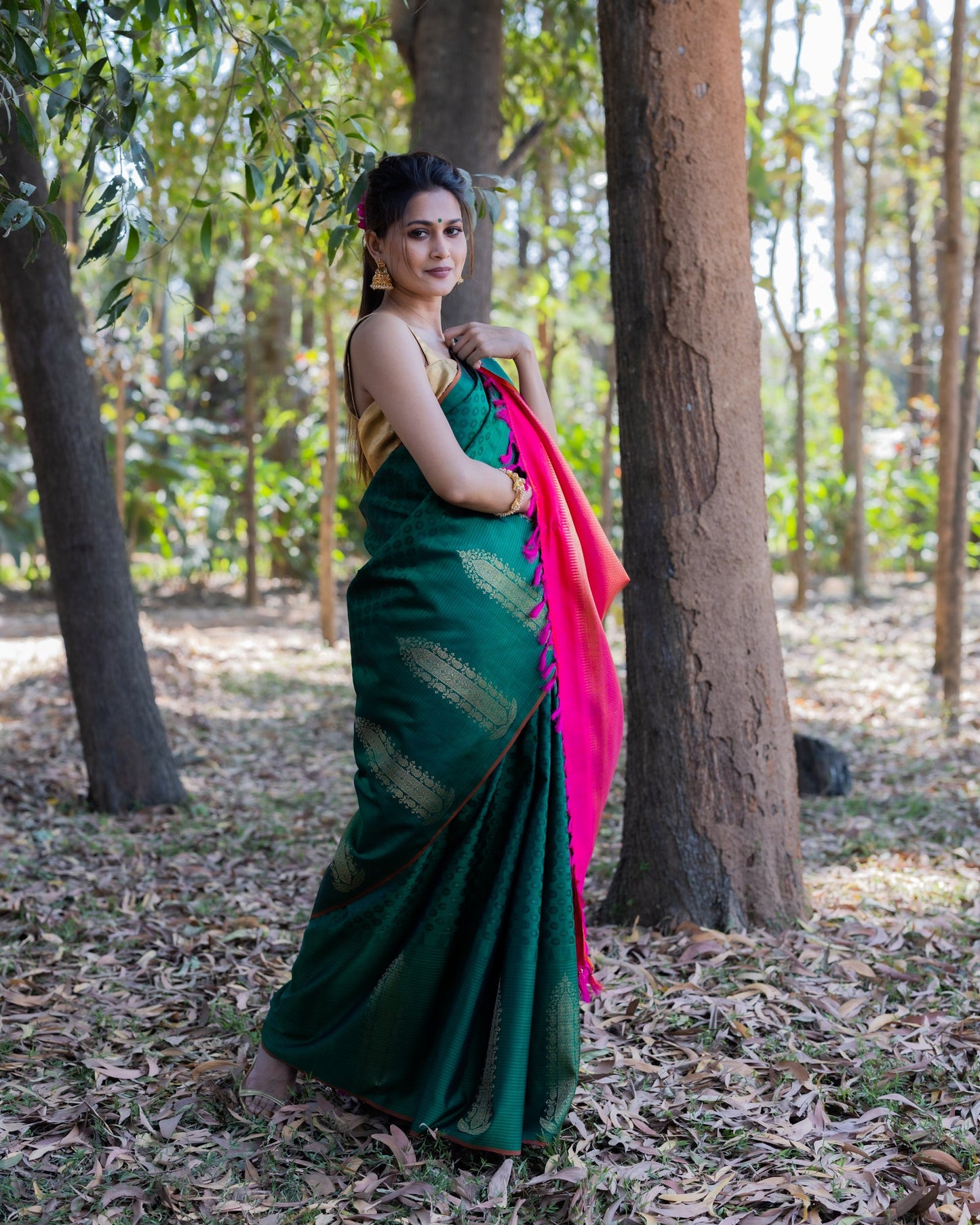 Green Kanchivaram Silk Saree