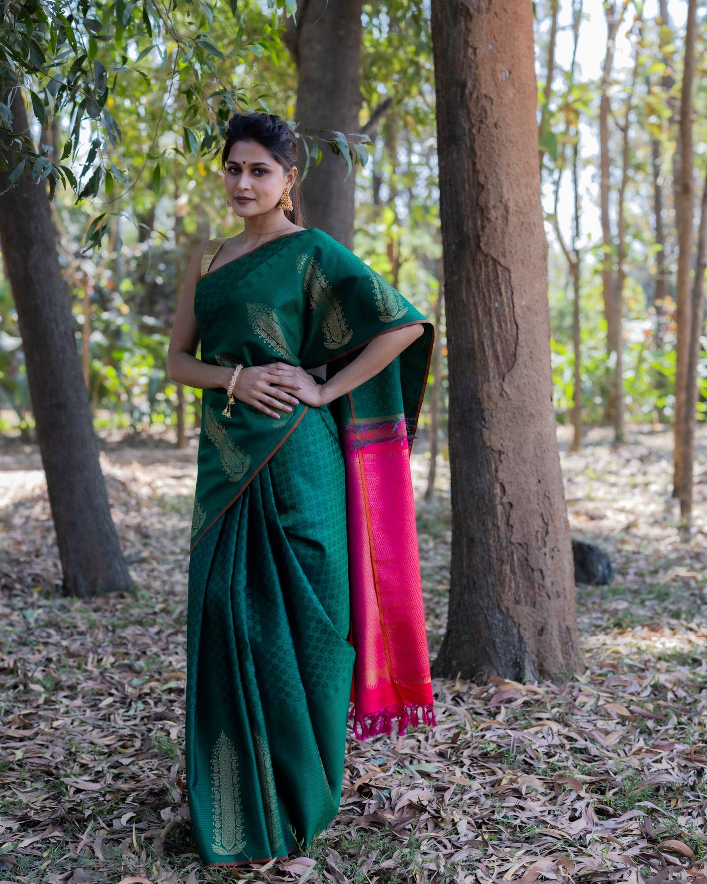 Green Kanchivaram Silk Saree
