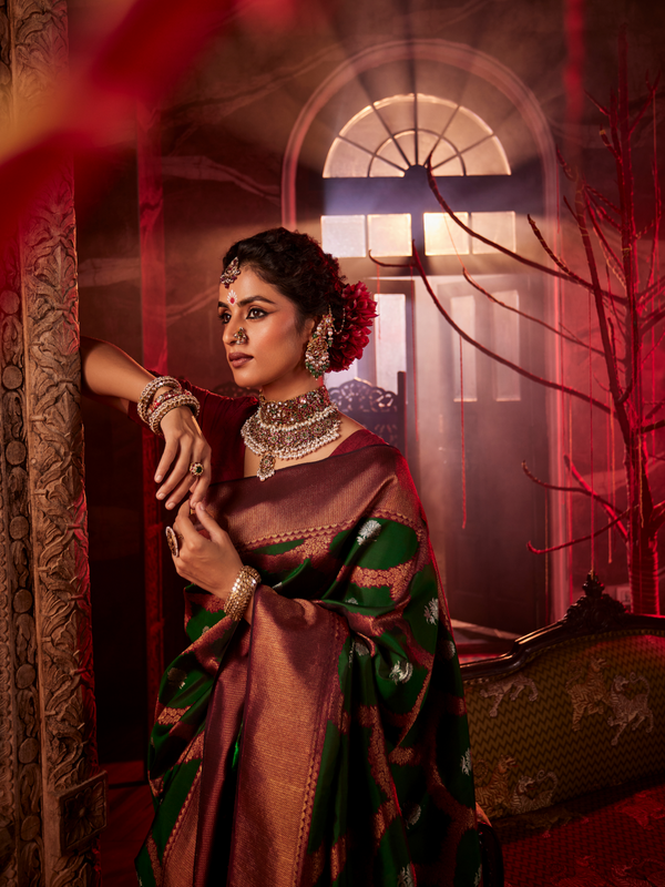 Green Kanchivaram Silk Saree