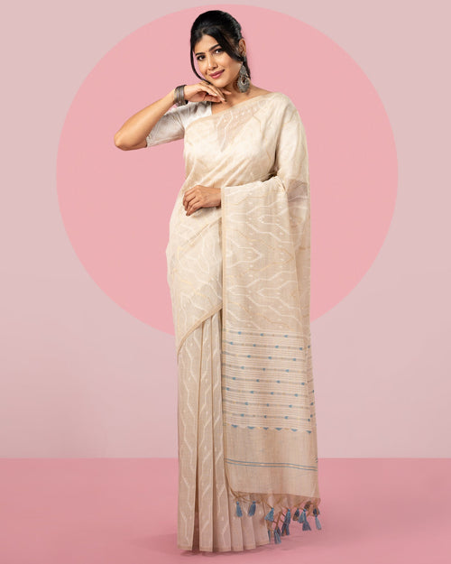 Blended Cotton Saree