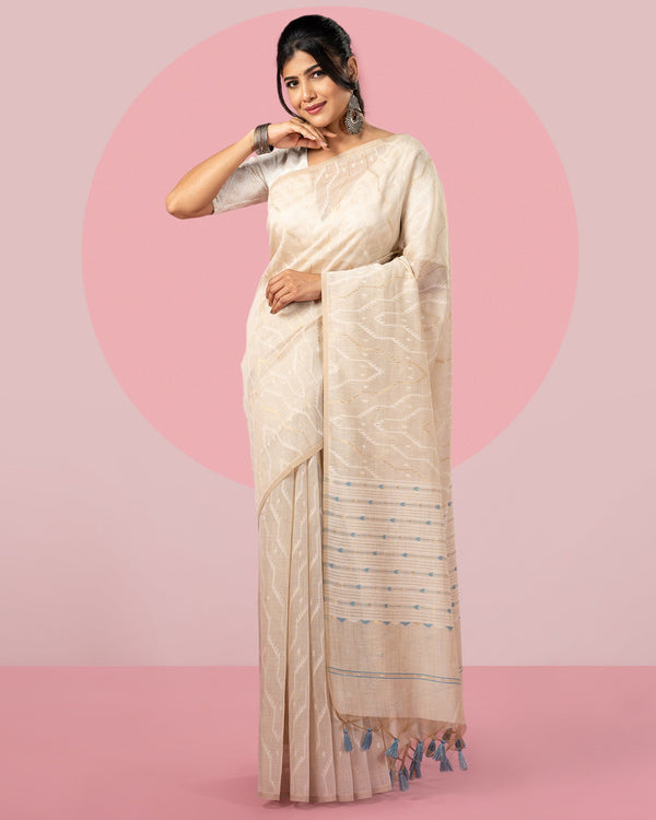 Blended Cotton Saree