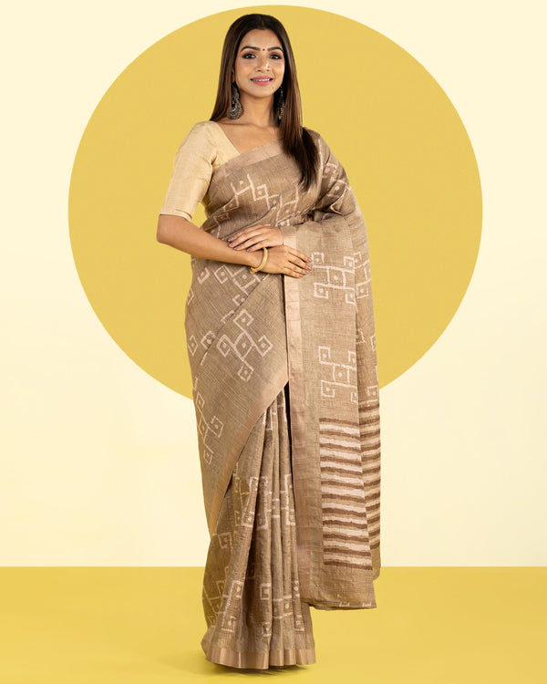 viscose tussar saree