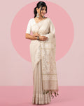 Woven Blended Cotton Saree