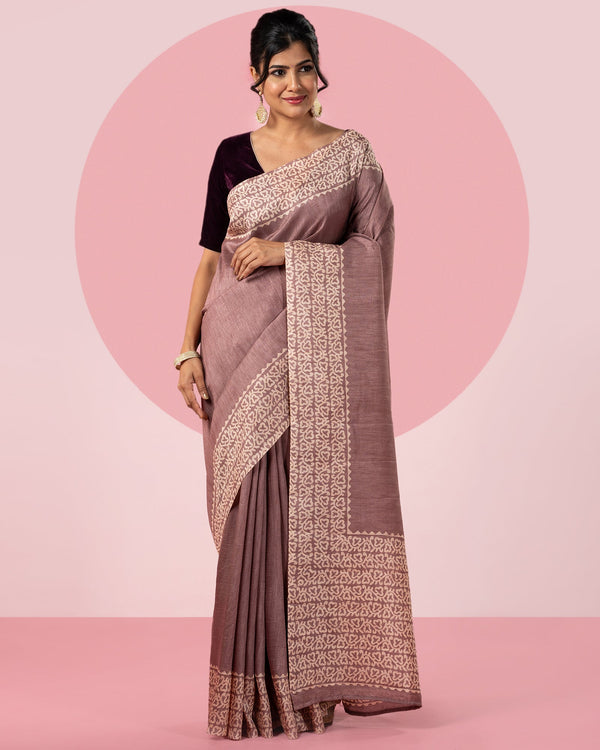 Blended saree