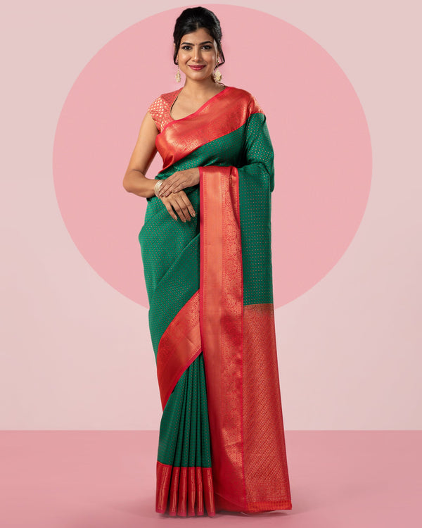 Blended silk ssree