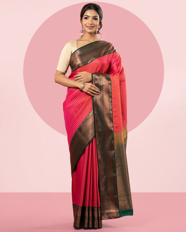 Blended silk ssree