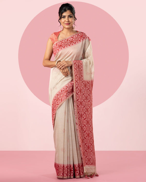 Blended silk ssree