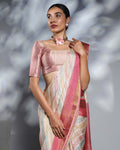 Multicolour Mysore Crepe Silk Saree