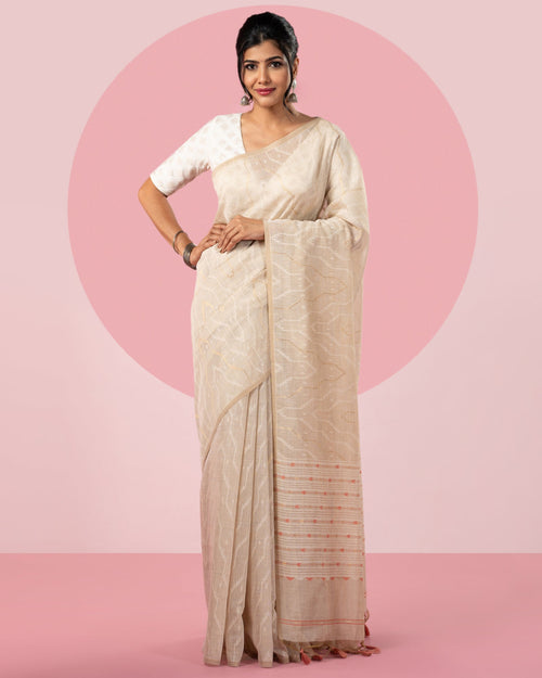 Blended silk ssree