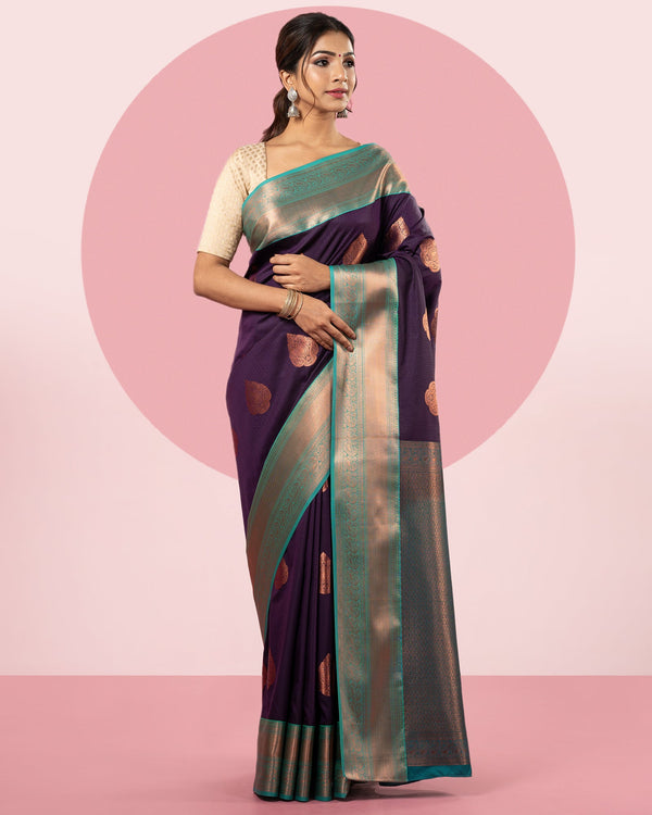 Blended silk ssree