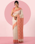 Woven Blended Cotton Saree