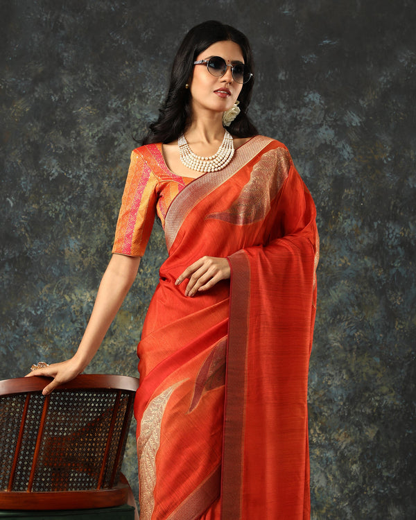 ethnic wear Viscose Saree
