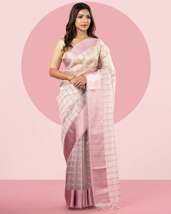 Blended silk ssree