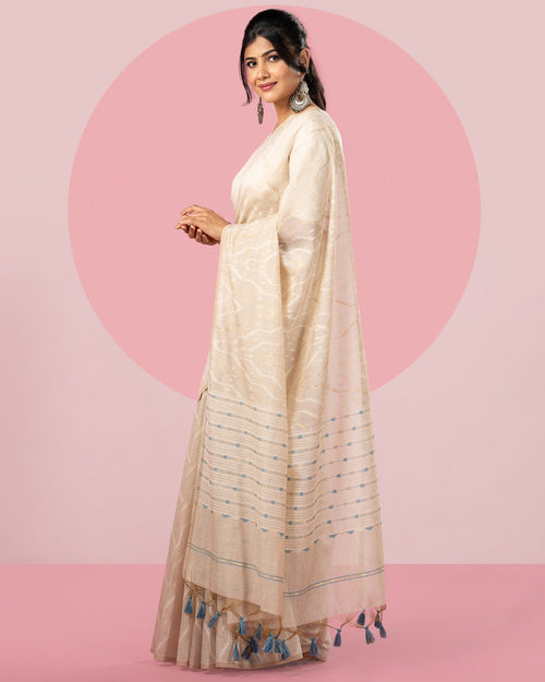 Blended Cotton Saree