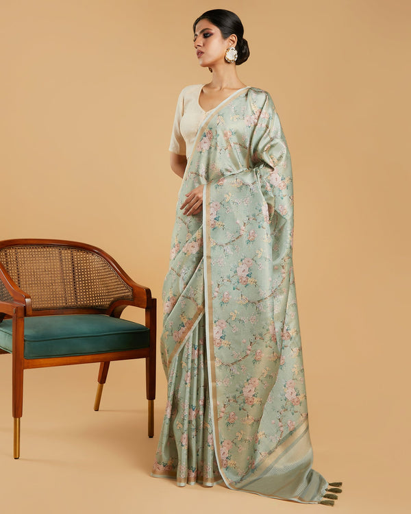 Tussar saree