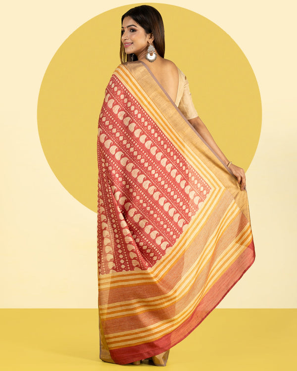 Blended saree