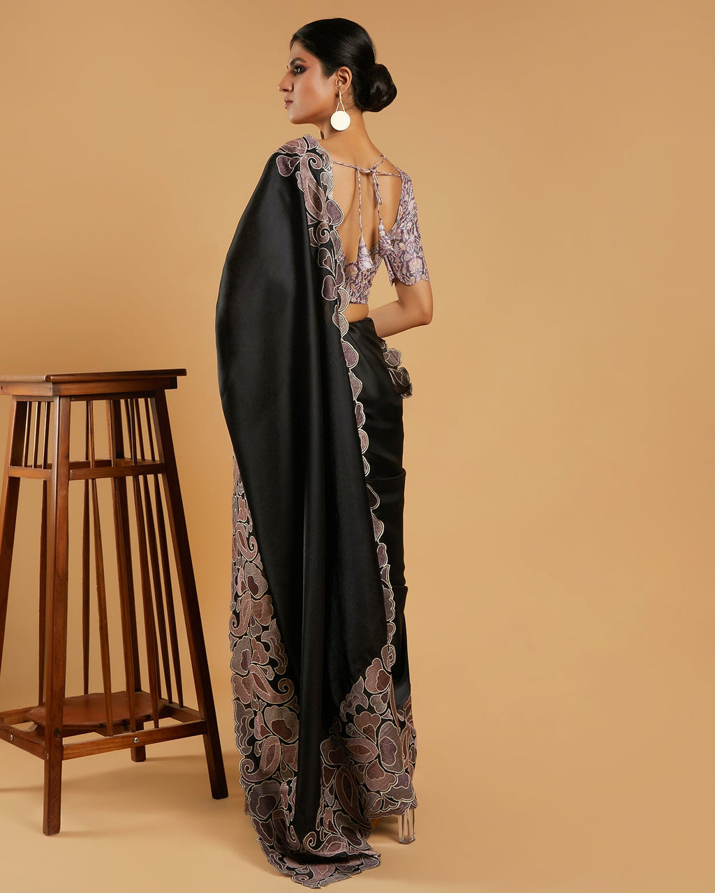 viscose tussar saree