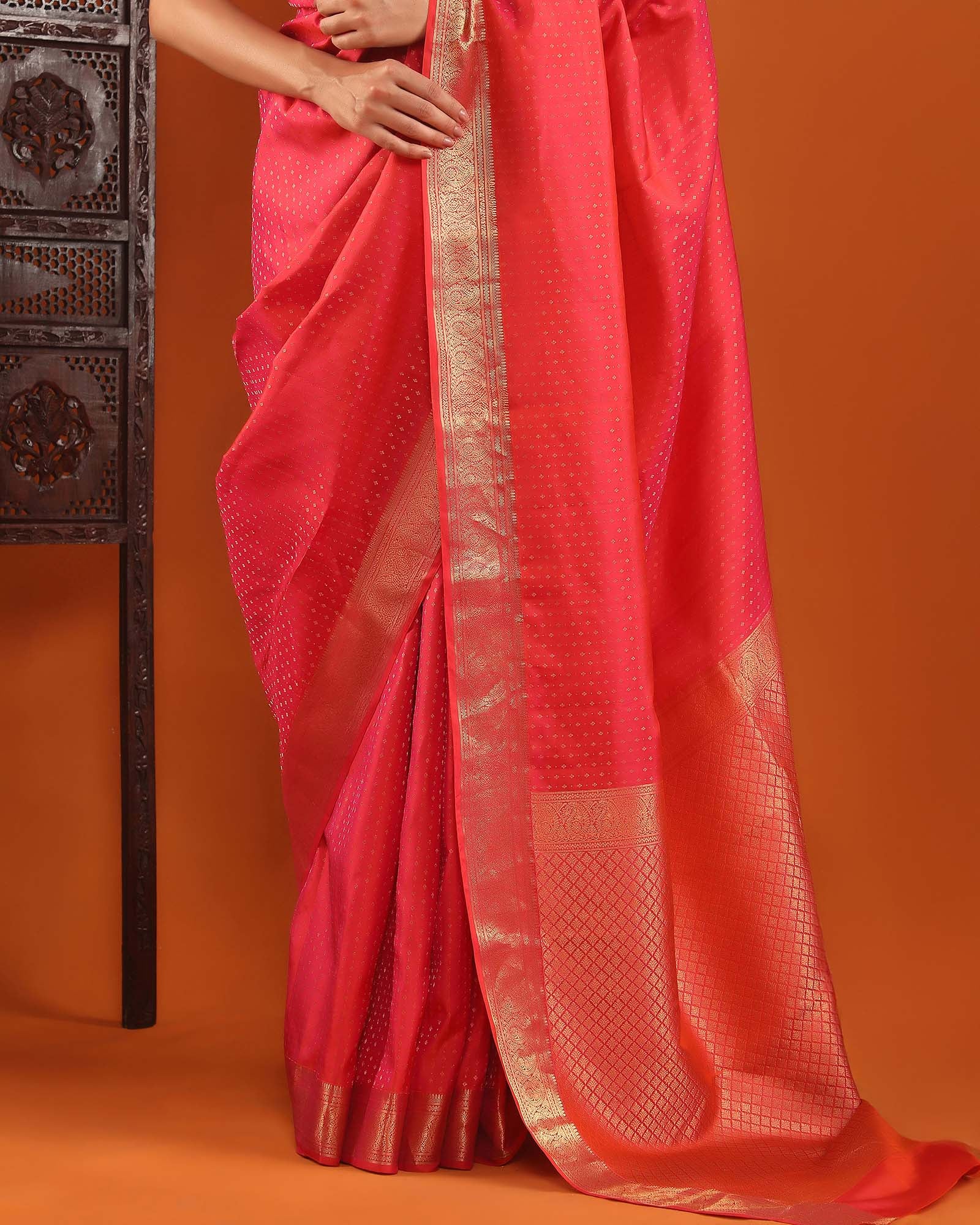 Red Kanchivaram Silk Saree