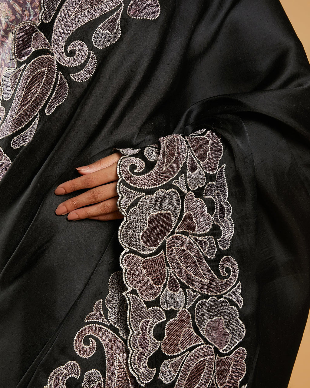 viscose tussar saree