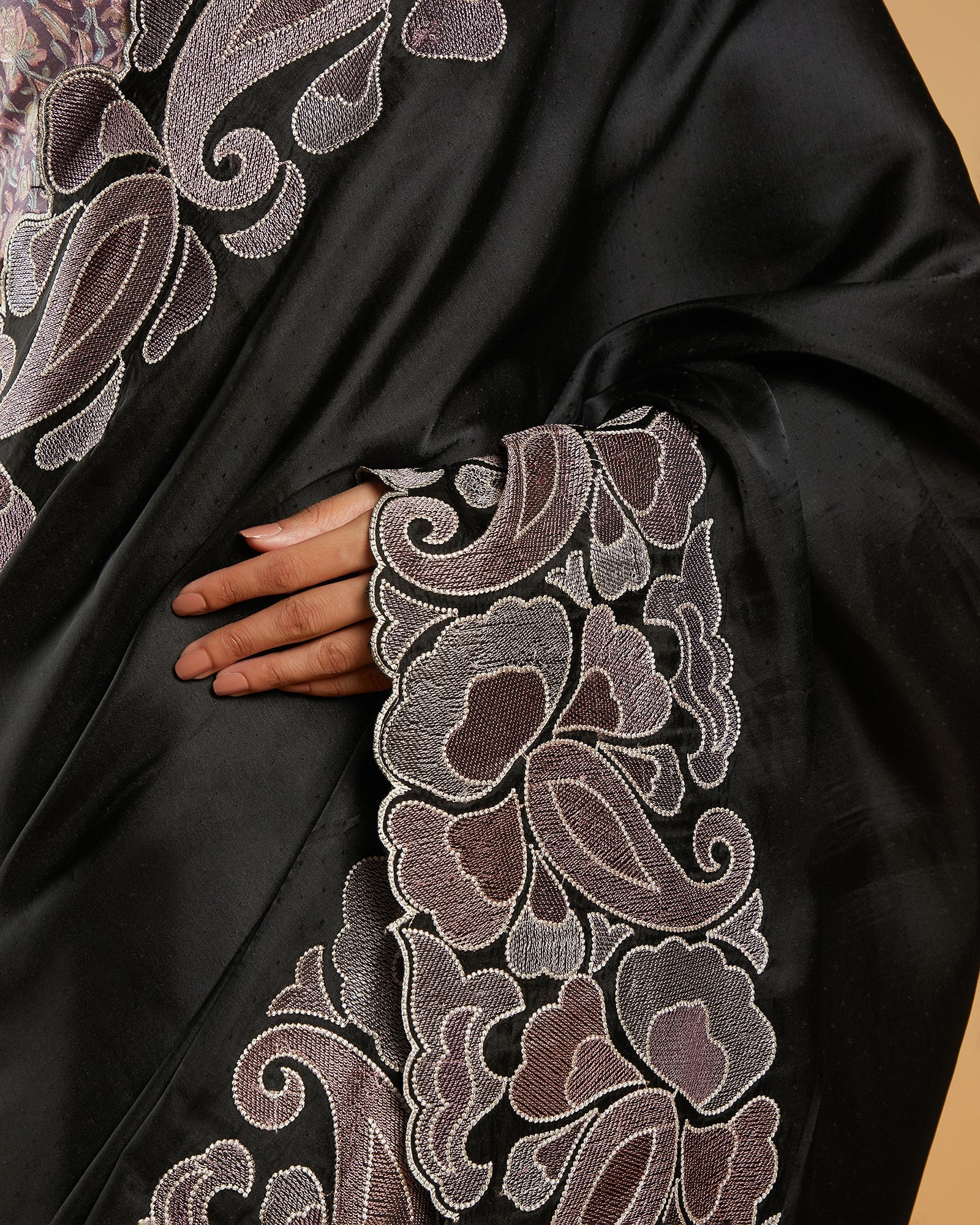 viscose tussar saree