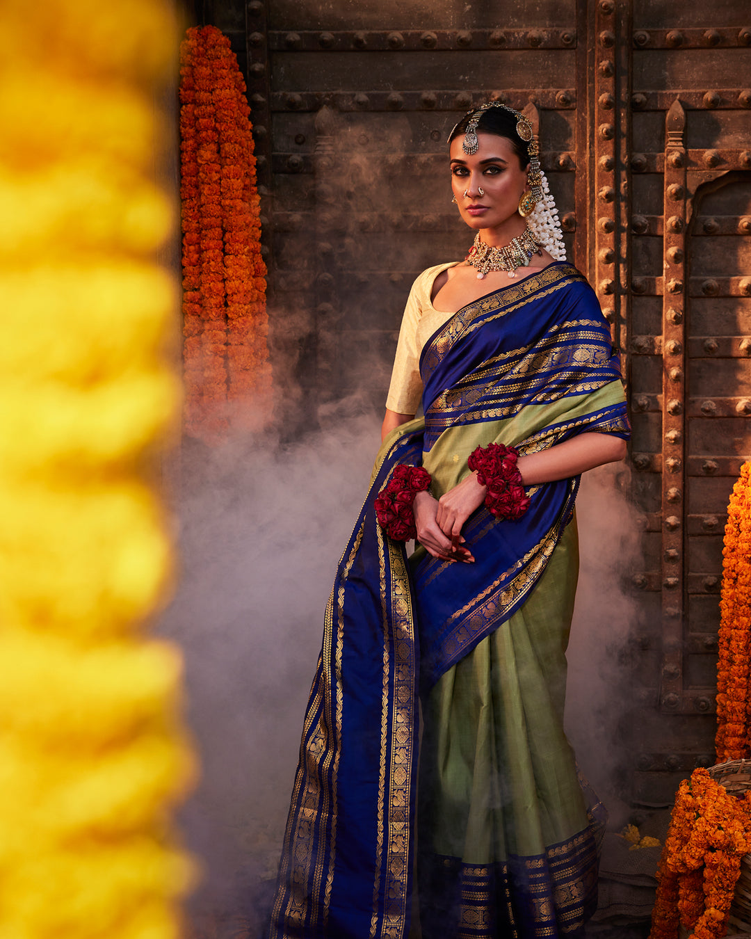 Green Kanchivaram Silk Saree