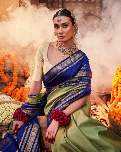 Green Kanchivaram Silk Saree