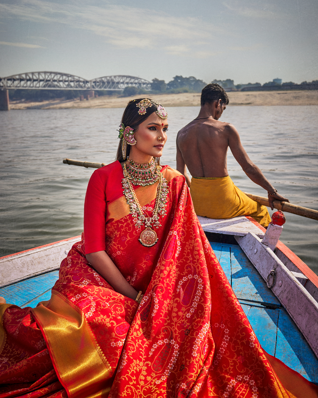 Red Kanchivaram Silk Saree