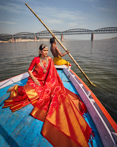 Red Kanchivaram Silk Saree