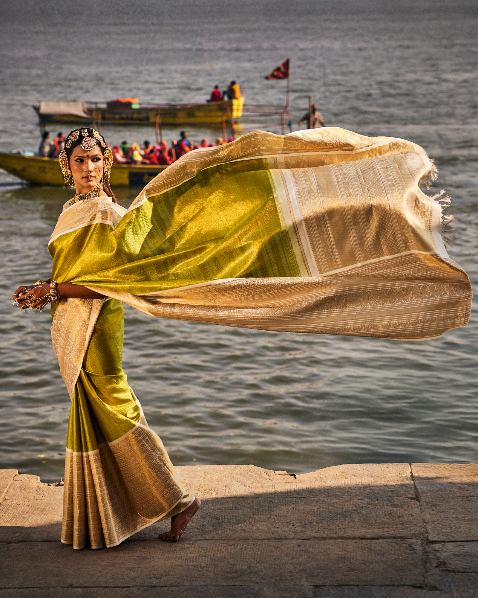 Green Kanchivaram Silk Saree