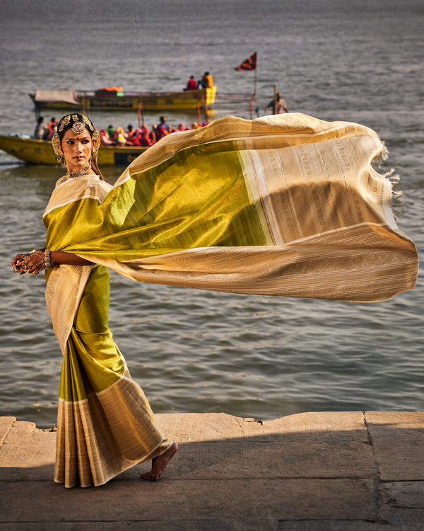 Green Kanchivaram Silk Saree