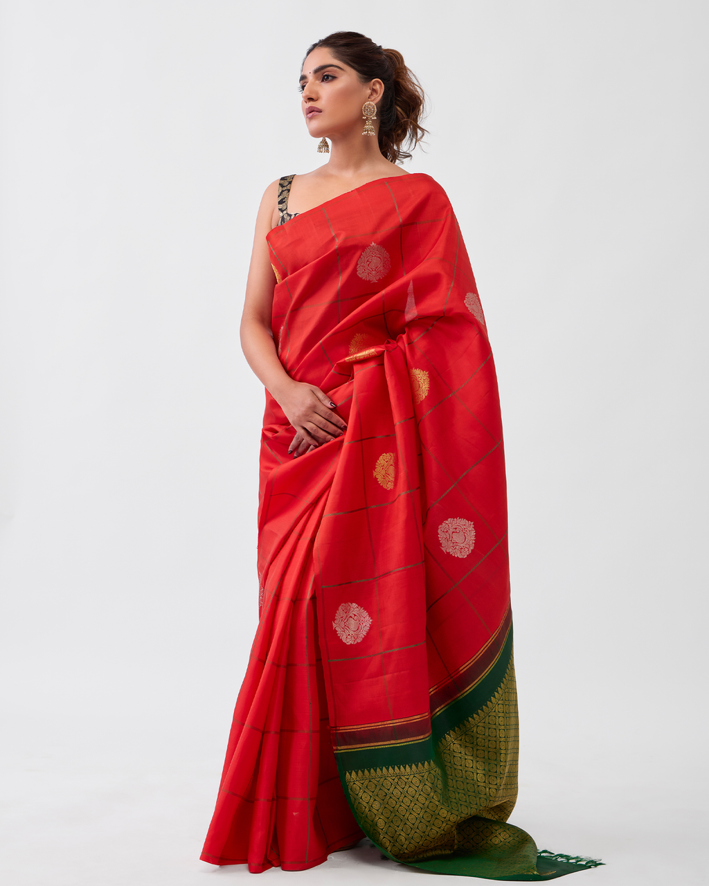 Red Kanchivaram Silk Saree