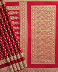 Maroon Banarasi Katan Silk Saree - 061 of 105