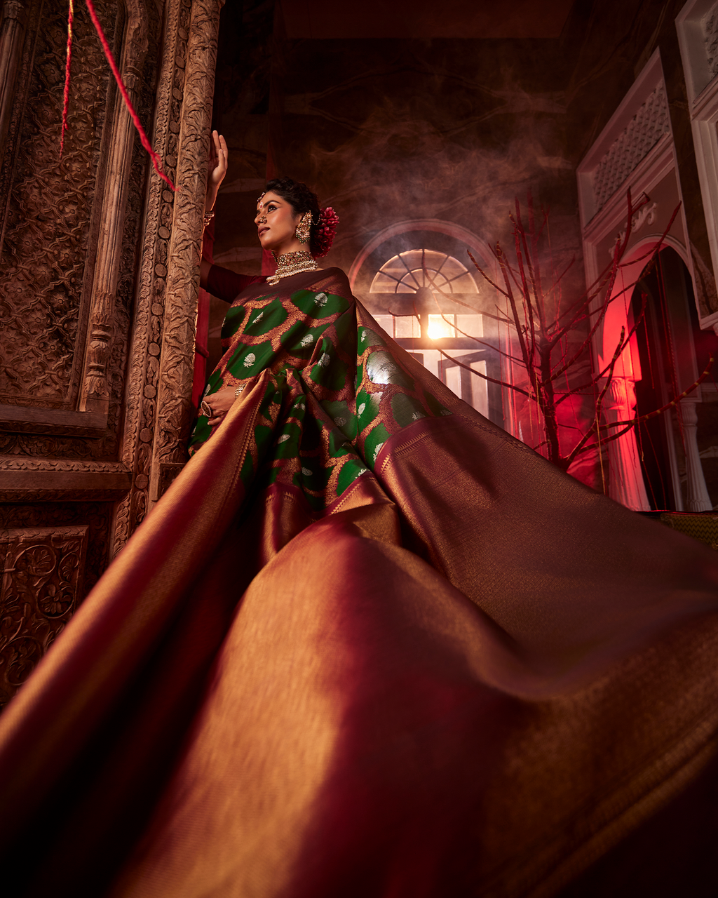 Green Kanchivaram Silk Saree