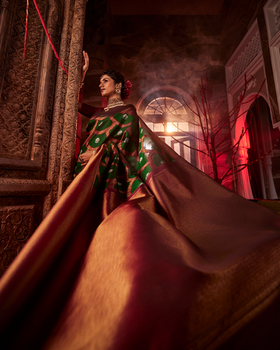 Green Kanchivaram Silk Saree
