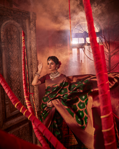 Green Kanchivaram Silk Saree