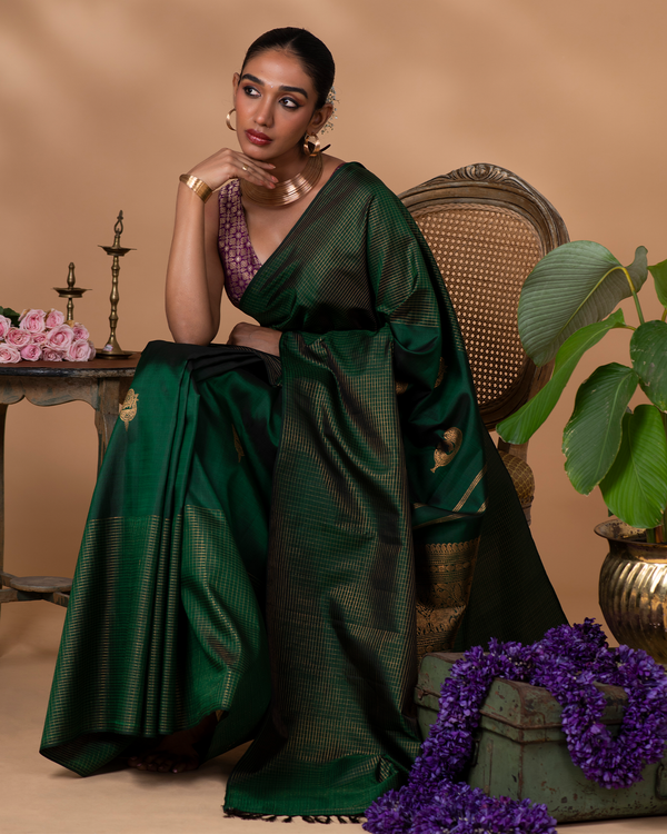 Green Kanchivaram Silk Saree