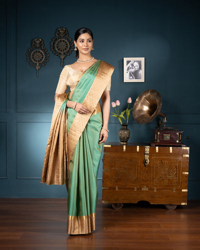 Green Kanchivaram Silk Saree