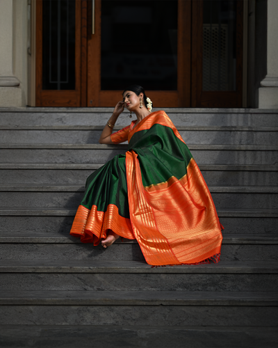 Green Kanchivaram Silk Saree