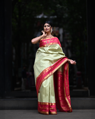 Green Kanchivaram Silk Saree