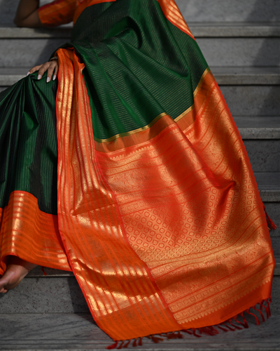 Green Kanchivaram Silk Saree