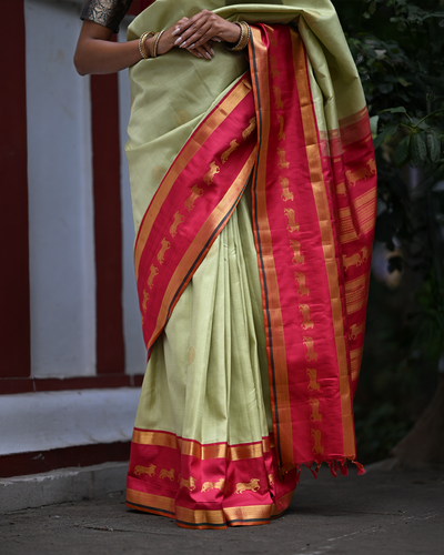 Green Kanchivaram Silk Saree