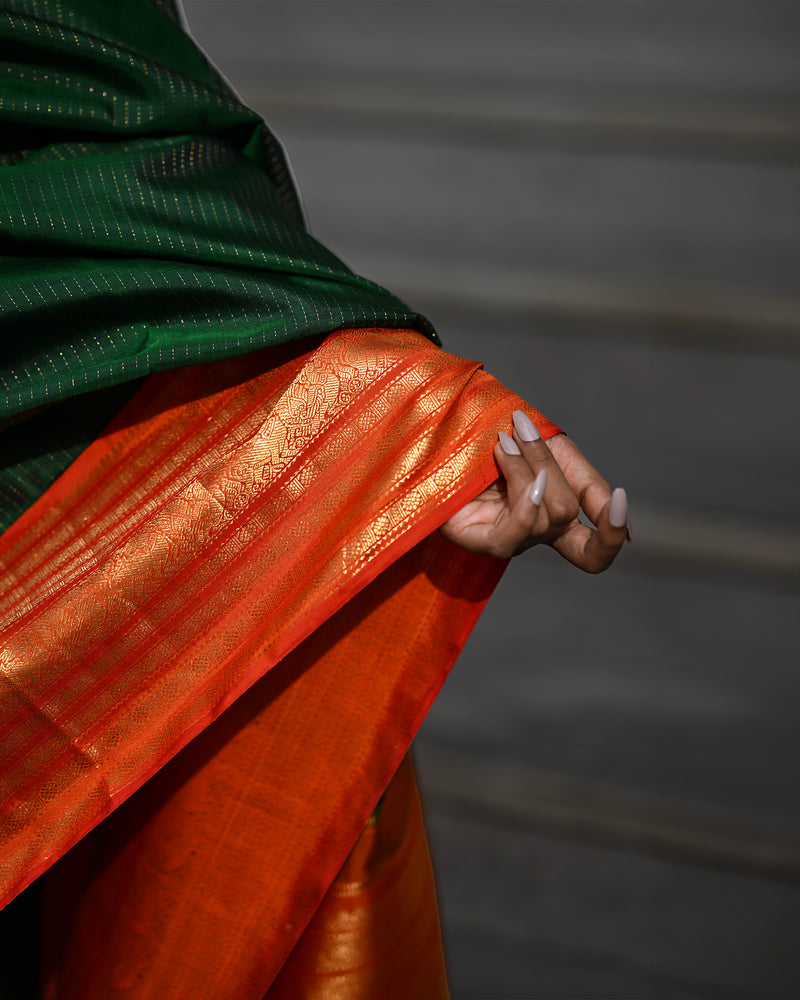 Green Kanchivaram Silk Saree