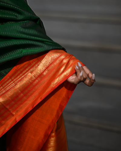 Green Kanchivaram Silk Saree