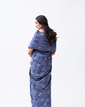 Blue Banarasi Silk Saree