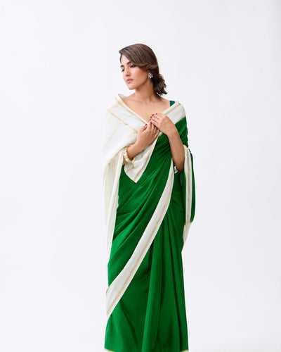Green Mysore Silk Saree