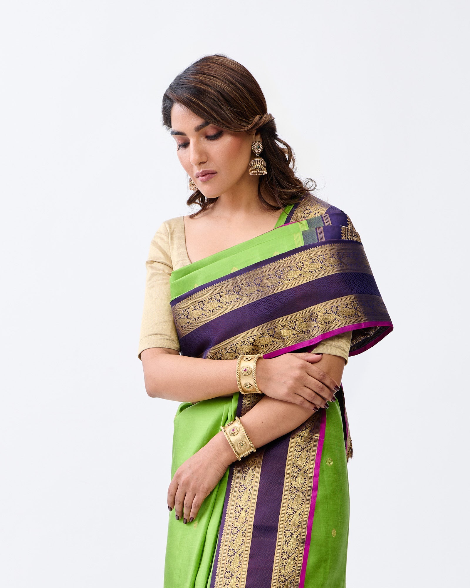 Green Kanchivaram Silk Saree