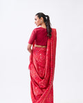 Red Banarasi Silk Saree