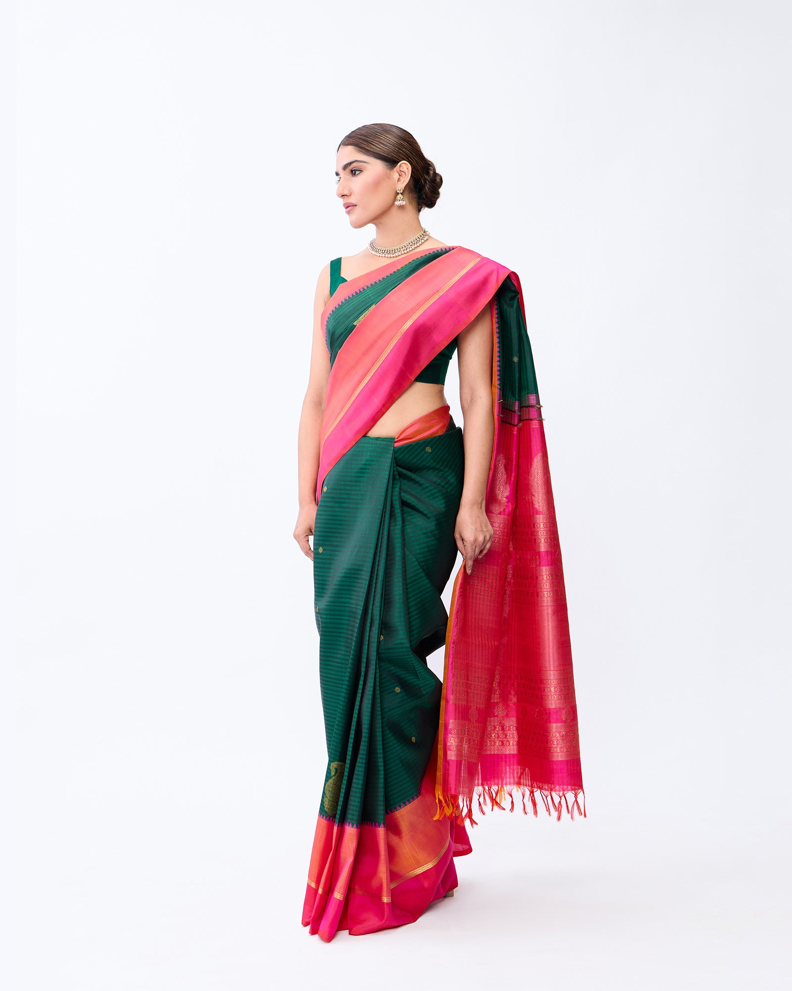 Green Kanchivaram Silk Saree